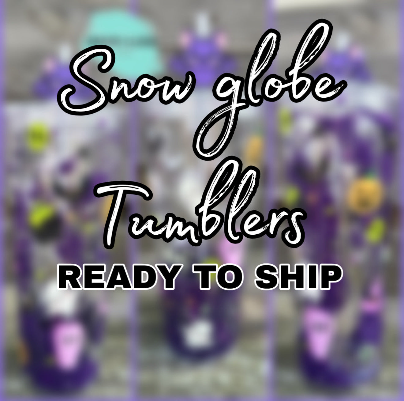 SnowGlobe cups