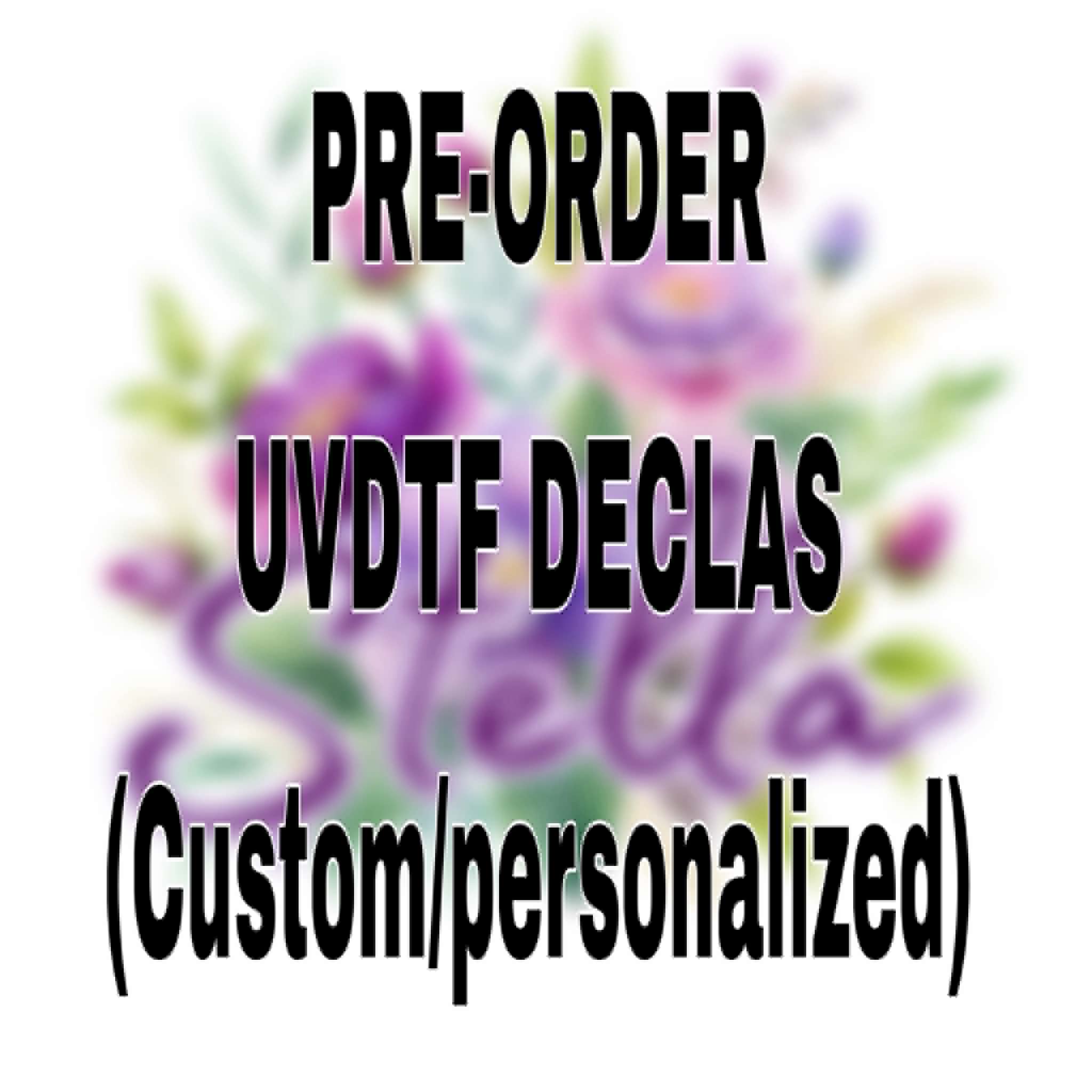 UV DTF Decals