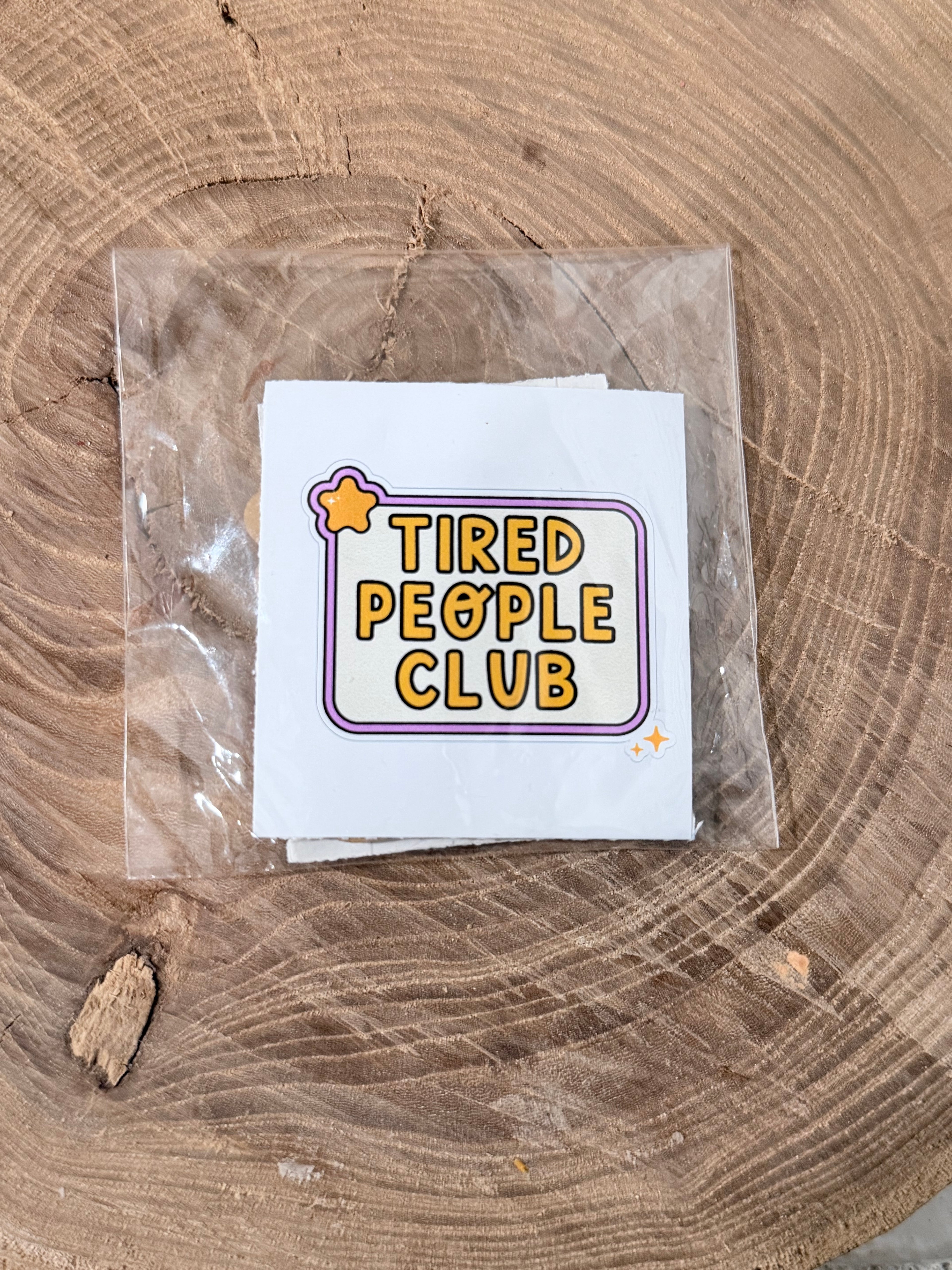 Tired people