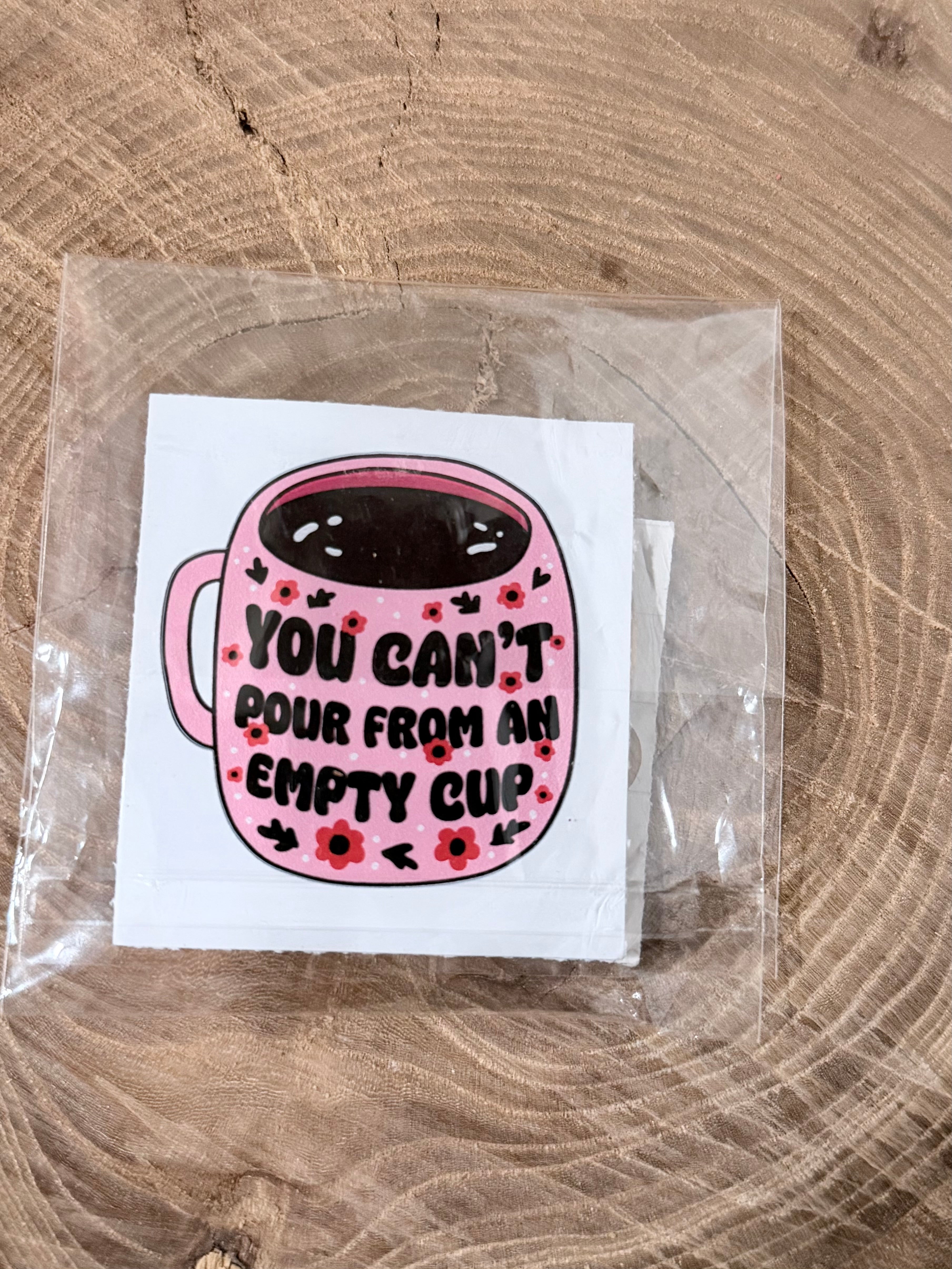 Empty cup