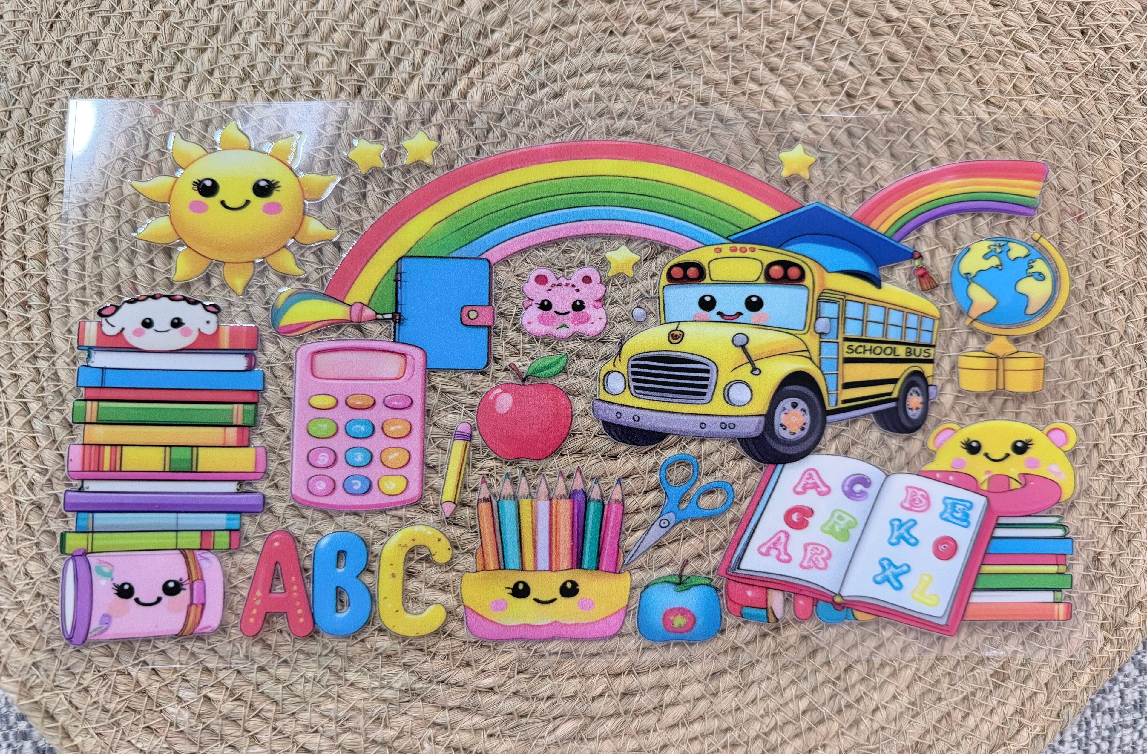 #3 school collage ￼