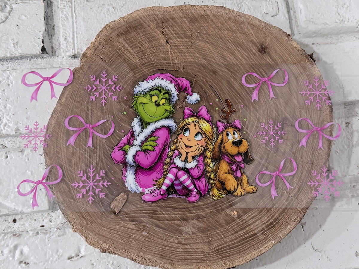 Pink grinch